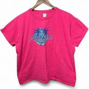 Punta Cana beach paradise Dominican Republic boxy fit vintage 90s 2000s T-shirt